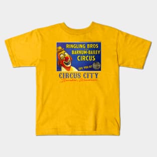 Circus City • Baraboo, Wisconsin Kids T-Shirt